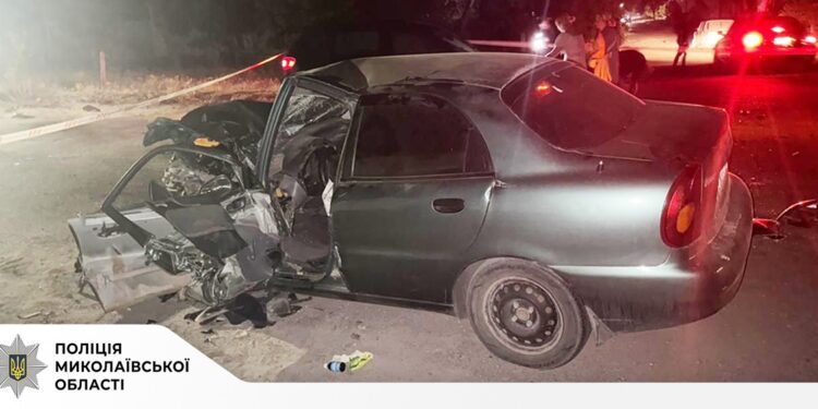 На Миколаївщині в ДТП постраждали двоє – один з водіїв був п’яним (ФОТО)