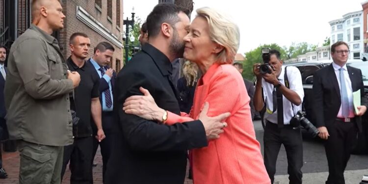 Зеленський зустрівся з лідерами Європи перед зустріччю з Трампом (ВІДЕО)