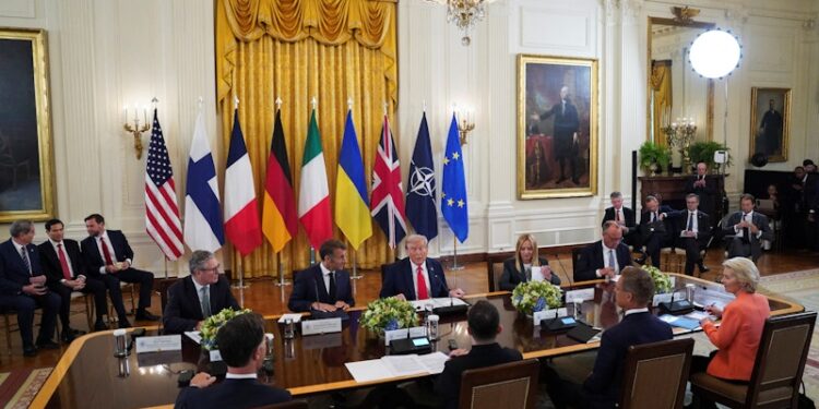 Хороша зустріч. Що сказали європейські лідери перед закритою зустріччю із Трампом