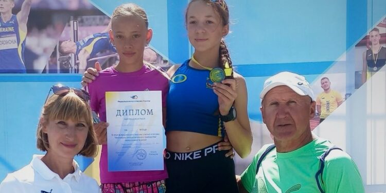 Юна легкоатлетка з Миколаєва стала переможницею Фестивалю легкоатлетичного триборства