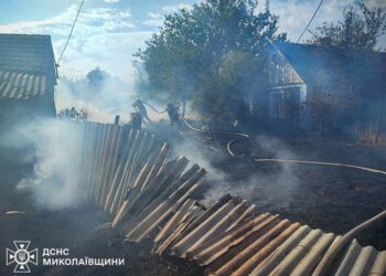 На Миколаївщині за добу гасили 26 пожеж. Що горіло (ФОТО)