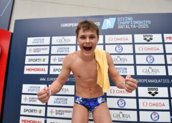 Олексій Середа з Миколаєва здобув «срібло» чемпіонату світу з водних видів спорту в Сингапурі