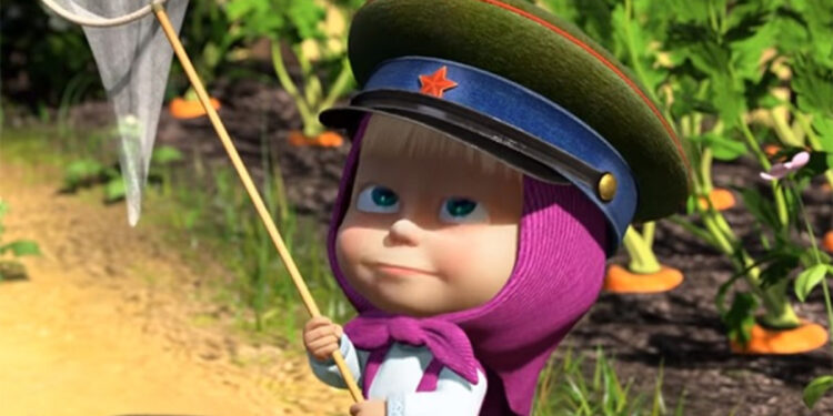 Ваша дитина дивиться «Маша та ведмідь»? На цьому росіяни заробили десь $2,4 млн. Здогадаєтесь, на що?