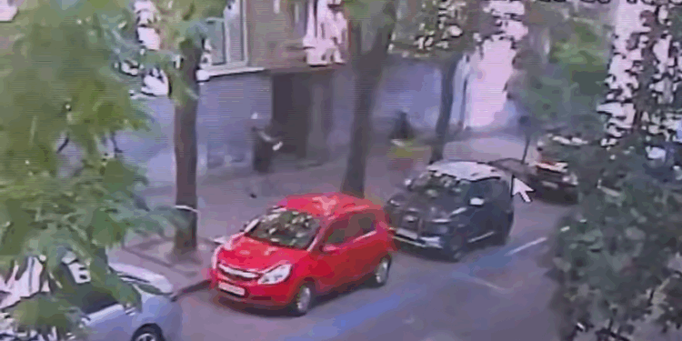 З’явилося відео вбивства Парубія (ВІДЕО)