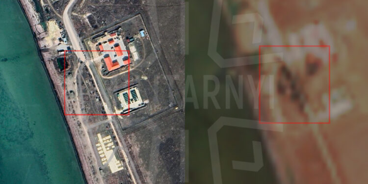 Ракети “Фламінго” поцілили в катери ФСБ біля Армянська (ФОТО, ВІДЕО)