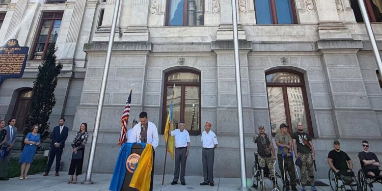 У Філадельфії відзначили відновлення Незалежності України (ФОТО)