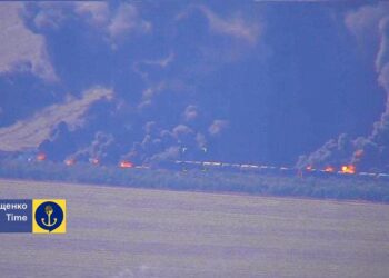 Залізничного сполучення через окуповану територію Запоріжжя  більше немає – підірвали потяг з пальним, згоріло все (ФОТО)