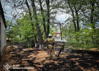На Миколаївщині гасили 7 пожеж, з них 4 – в Миколаєві