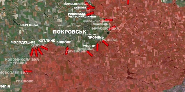 Із 182 боїв за добу на фронті 50 були на Покровському напрямку – Генштаб