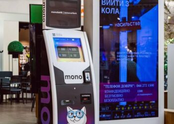 Monobank почав встановлювати власні термінали для поповнення карток