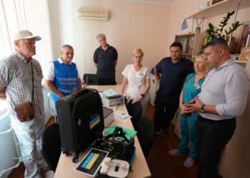 Благодійники передали сучасну медичну техніку обласній дитячій лікарні у Миколаєві (ФОТО)