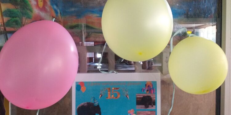 У Миколаївському зоопарку відзначили 15-річчя слона Дінкара – смачненьке дісталось і товаришу іменинника Шанті (ФОТО)