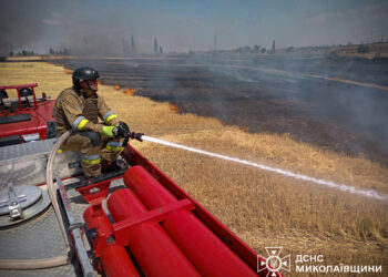 За добу на Миколаївщині було 36 пожеж, одна з них – через російські обстріли (ФОТО)