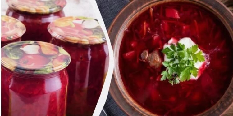 Борщова заправка на зиму – класична і з перцем. Саме час приготувати
