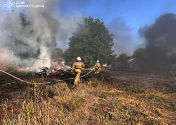 14 пожеж сухостою та сміття ліквідовано вогнеборцями Миколаївщини минулої доби (ФОТО)