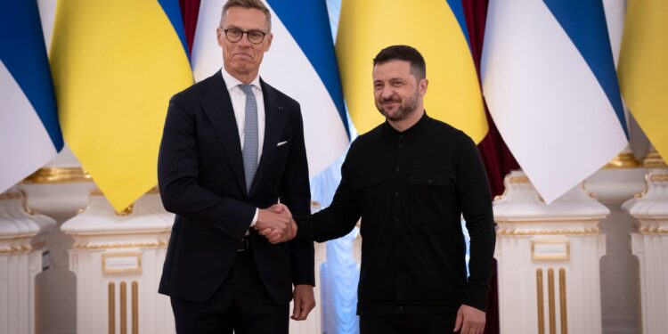 Сьогодні в Україні президент Фінляндії Стубб (ФОТО)