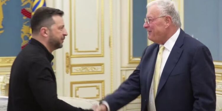 Кіт Келлог знов у Києві – про що говорили з Зеленським (ВІДЕО)