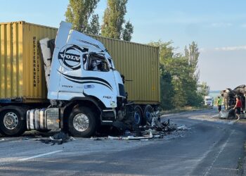 Нічне ДТП на Миколаївщині – загинув водій вантажівки Volvo (ФОТО)