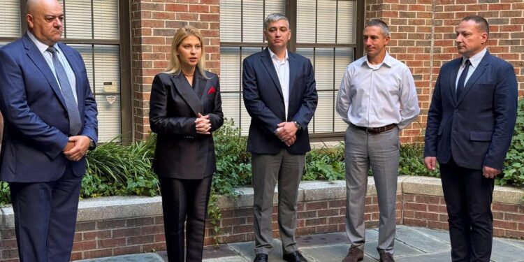 Стефанішина почала працювати послом в США, заявила, що несе мужність і стійкість