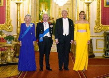 Бенкет у Віндзорському замку відзначився “кольоровим” маніфестом Меланії і Камілли (ФОТО)