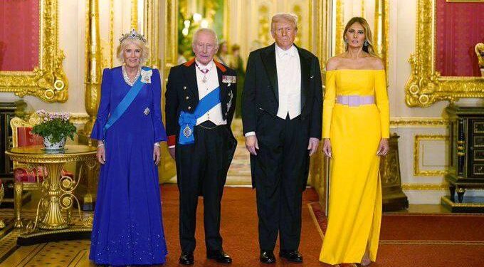 Бенкет у Віндзорському замку відзначився “кольоровим” маніфестом Меланії і Камілли (ФОТО)