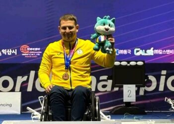 Миколаївський парафехтувальник Дмитро Серьоженко став бронзовим призером чемпіонату світу (ФОТО)