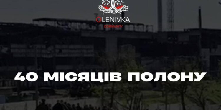 Майже 800 «азовців» – вже 40 місяців в полоні, – «Спільнота Оленівки»
