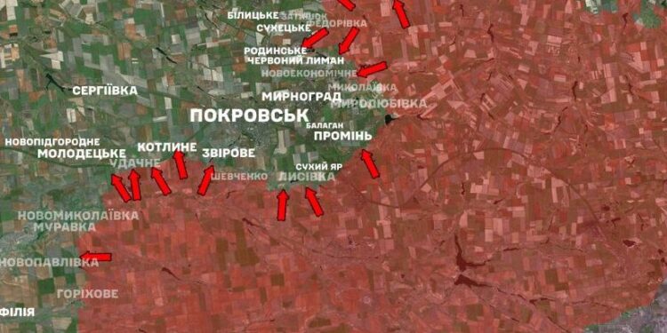 Із 151 боя на фронті 52 було на Покровському напрямку – Генштаб