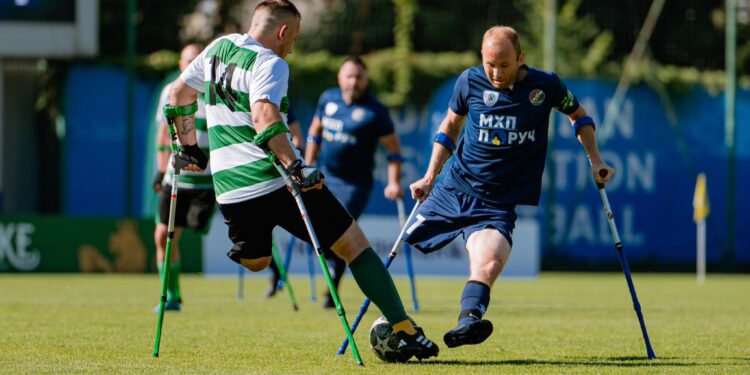 Вперше в Україні стартував чемпіонат з ампфутболу