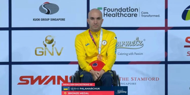 Є ще одна «миколаївська» медаль на чемпіонаті світу з параплавання – у Сергія Паламарчука (ФОТО)