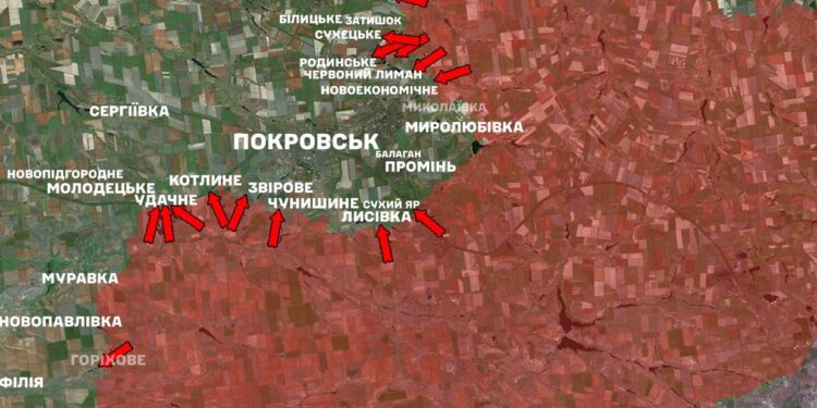 Зі 160 боїв на фронті за добу 49 було на Покровському напрямку – Генштаб