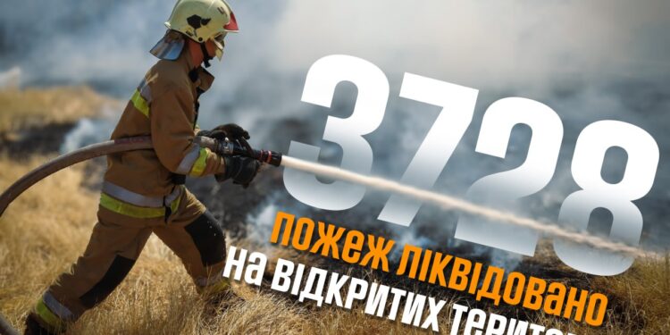 На Миколаївщині цього року на 30% зросла кількість пожеж на відкритих територіях