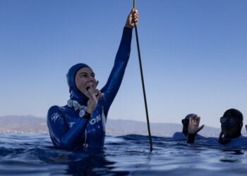 «Українська косатка» Катерина Садурська з Миколаєва стала чемпіонкою 35th AIDA Freediving World Championship на Кіпрі (ФОТО)