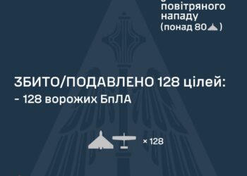 Знешкоджено 128 із 154-х ворожих БпЛА. Але атака ще триває