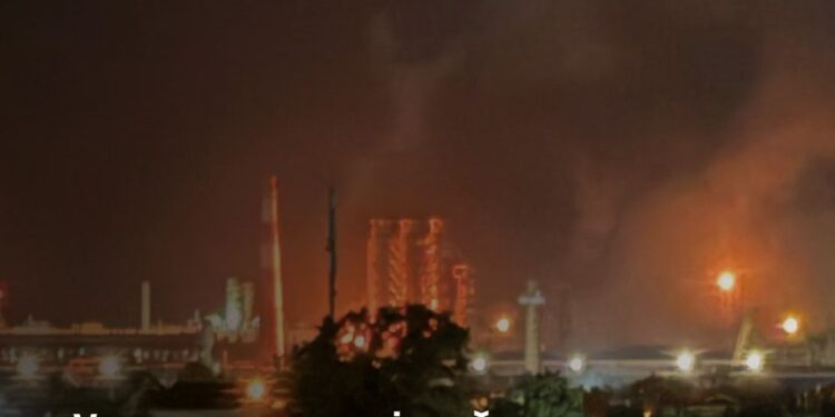 Генштаб підтверджує ураження Афіпського НПЗ у Краснодарському краї рф