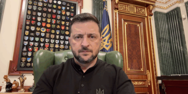 «Путін бреше лідерам, які з ним досі ще розмовляють, коли каже, що окупаційний контингент досягає якихось там їхніх цілей» – звернення Зеленського (ВІДЕО)