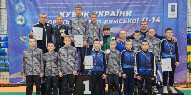 Спортсмени Миколаївщини стали призерами та переможцями Кубку України з греко-римської боротьби серед кадетів U-14 (ФОТО)