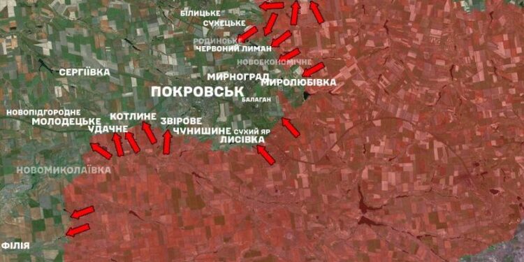 Із 176 боїв на фронті за добу 56 було на Покровському напрямку – Генштаб