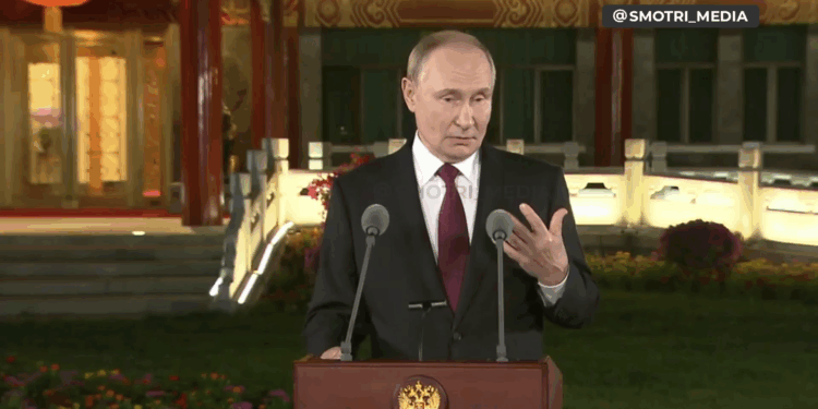 Путін заявив, що знищення українців – це боротьба за права людей (ВІДЕО)