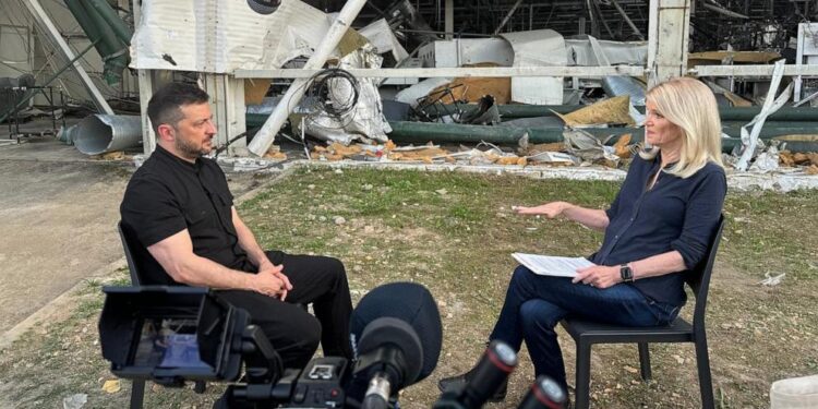 Зеленський сказав, що не поїде в столицю терористів, але Путін “може приїхати до Києва” (ВІДЕО)