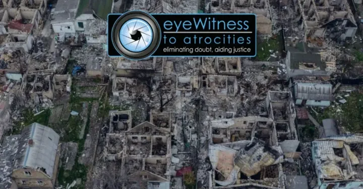 Фіксація воєнних злочинів через застосунок eyeWitness to Atrocities: зібрано понад 55 тис. світлин