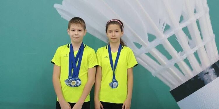 Миколаївські спортсмени вибороли нагороди чемпіонату України з бадмінтону U-13 (ФОТО)