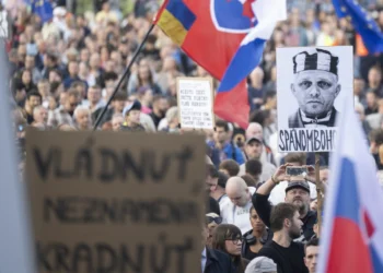 У Словаччині знову протестували проти Фіцо (ФОТО)
