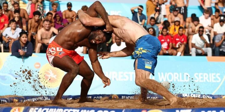 Миколаївський спортсмен Олексій Яковчук здобув бронзову нагороду на етапі Світової серії з пляжної боротьби (ФОТО)