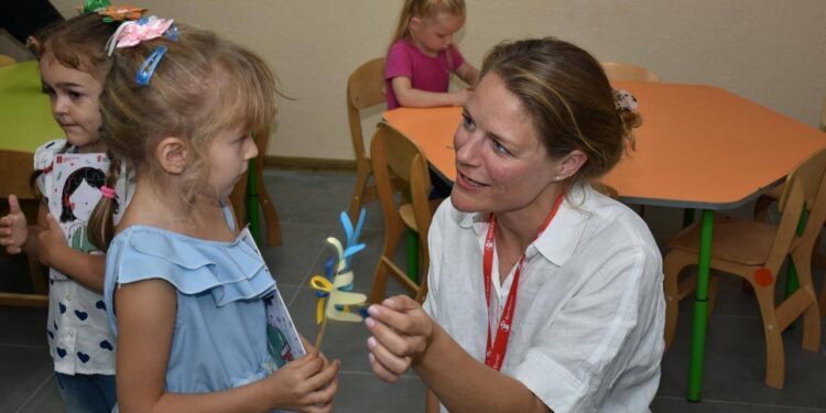 У Снігурівці на Миколаївщині благодійники побудували укриття для дошкільнят (ФОТО)