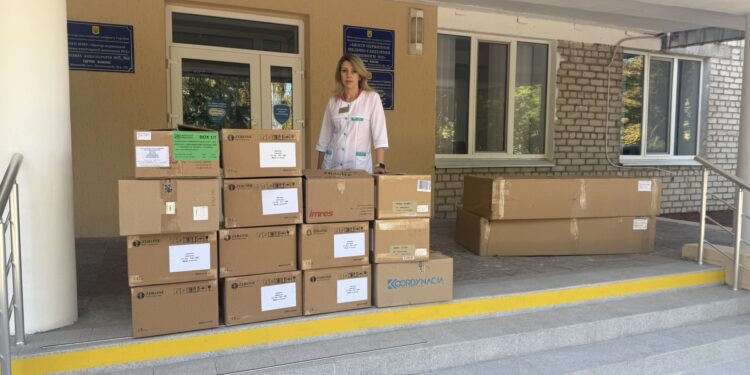 ЦПМСД №2 Миколаєва отримав обладнання від ВООЗ (ФОТО)