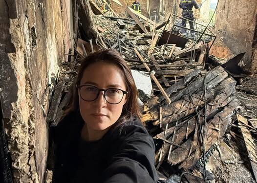 Свириденко показала наслідки удару по будинку Уряду (ВІДЕО)