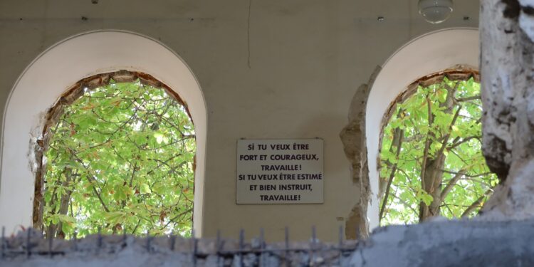 Відновлення зруйнованого росіянами ліцею ім.Аркаса у Миколаєві – що вже зроблено (ФОТО)