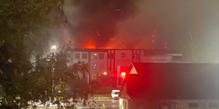 У Брянській області атакований завод «Електродеталь» (ФОТО, ВІДЕО)