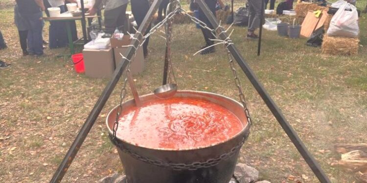 На Черкащині готували борщ за рецептом 18 століття, а в Коростені – деруни на дрони (ФОТО, ВІДЕО)